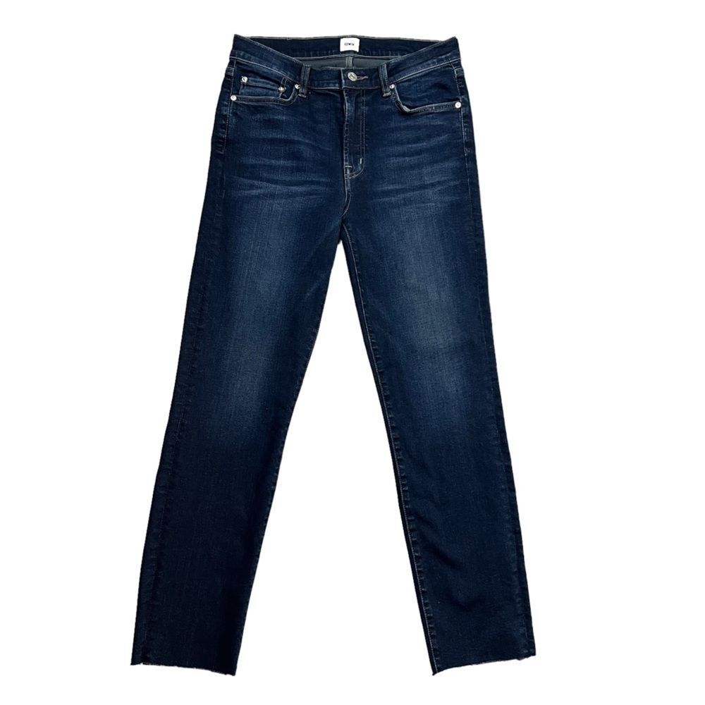 EDWIN Anthropologie Raw Ankle Hem Straight Leg Womens Jeans Size 27
